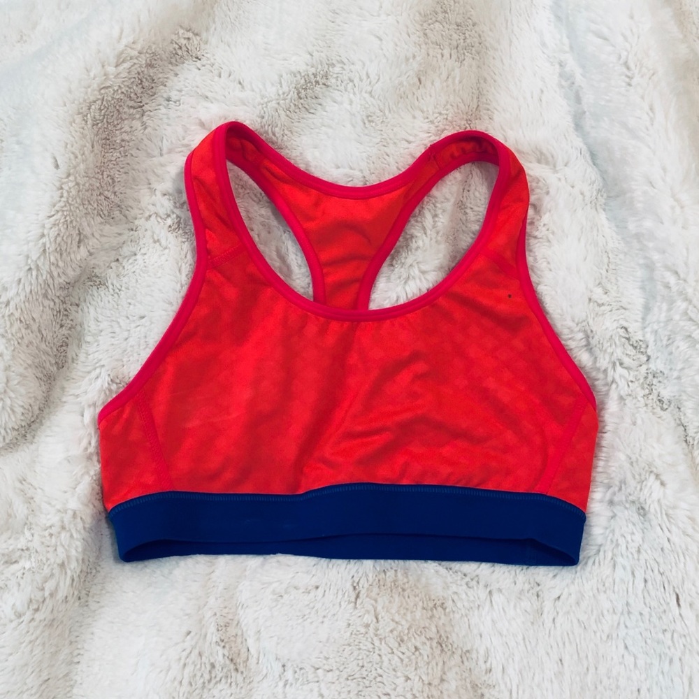Champion pink/blue sports bra